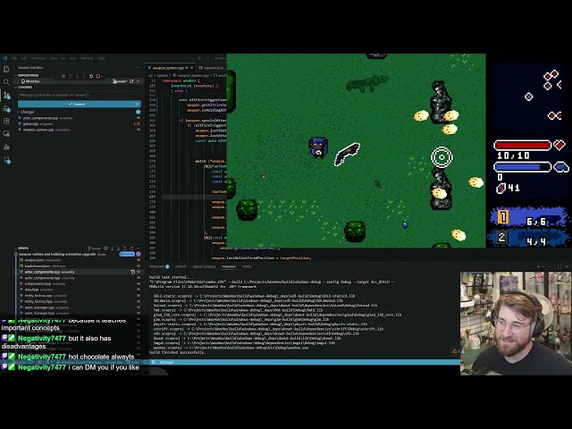 C++ Game Development - custom engine, no ai