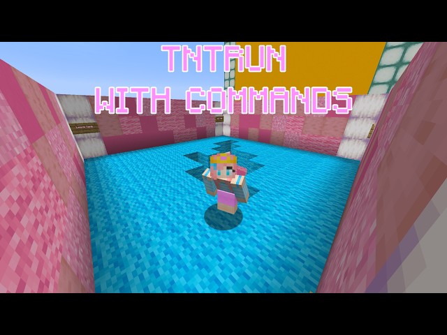 Somewhat Making TNTRun In Minecraft Using Only Commands