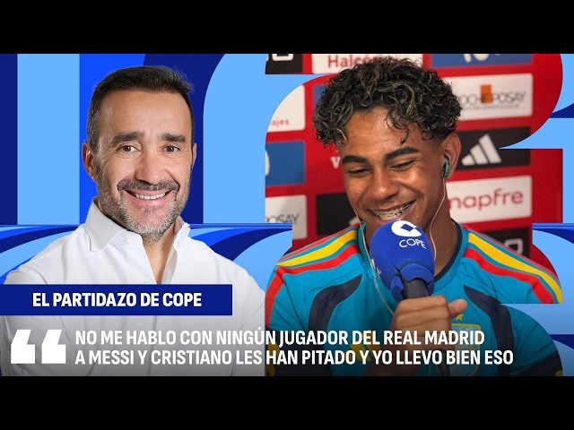 Interview with Lamine Yamal: "I'm going to win the World Cup this year" | El Partidazo de COPE