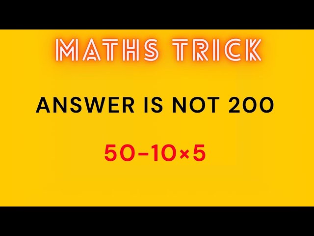 Answer is not 200 #maths #multiplication #logic #mathstricks #mathpuzzles #live