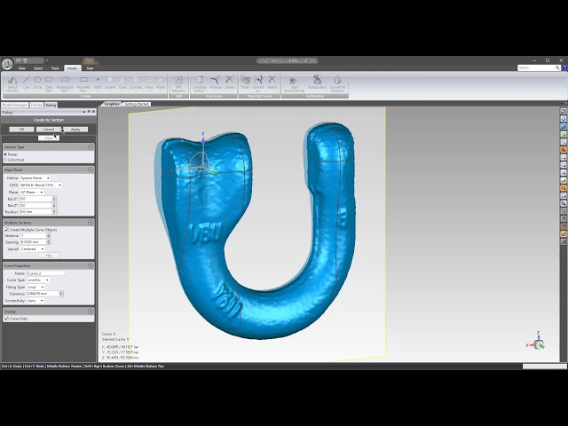 Geomagic Essentials Reverse Engineering into Solidworks.