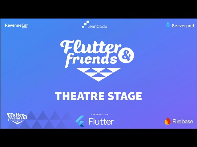 Flutter & Friends 2026 - Main Stage