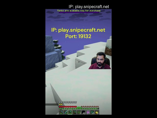 24/7 Minecraft Server | Join NOW | Java + Bedrock ( Replay)