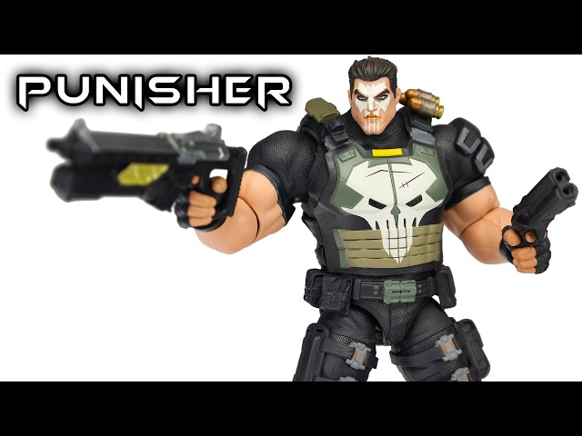Marvel Legends The PUNISHER Marvel Rivals Action Figure Review