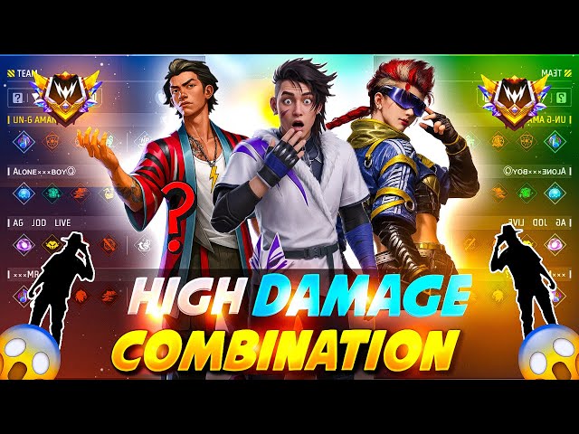 NEW 🆕 HIGH DAMAGE 2026 COMBO 💀😱 |  best character skill for cs rank | Cs rank best character skill