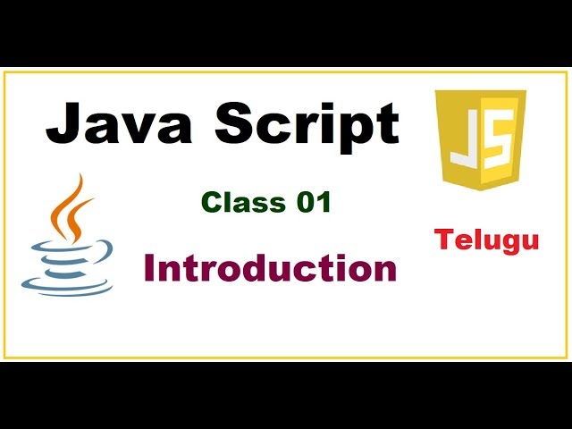JavaScript Introduction in Telugu |  What is JavaScript | VLR Training Class 01