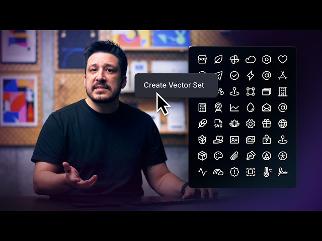 Creating and Organizing Vector Sets in Framer (Vectors Lesson 3)