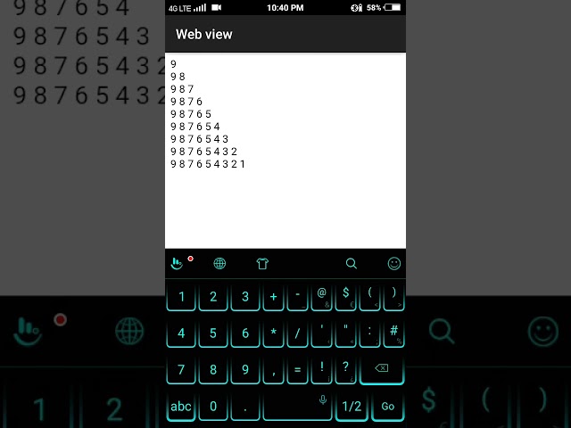 Print triangle in javascript using for loop || Nested for loop || By user input  #javascript