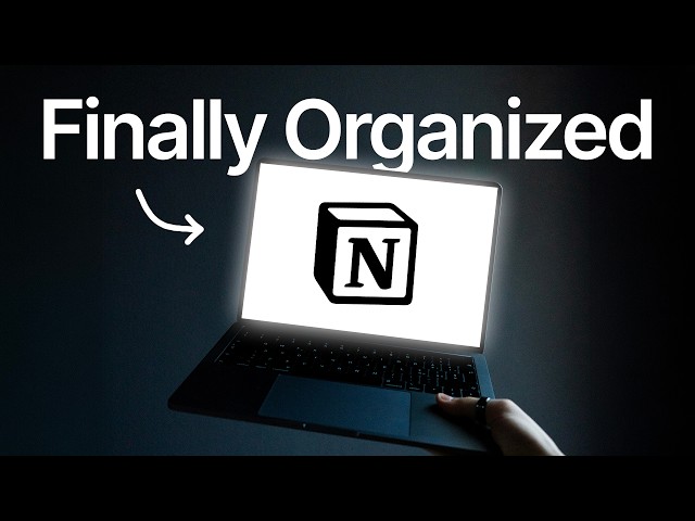 Your New Way of Getting Organized in Notion (STOP Using Pages)