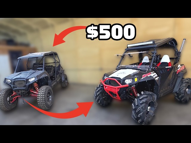 This UTV Wasn't Worth Fixing… So I Used It to Save Another