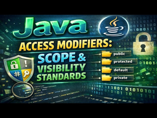 Master Java Access Modifiers in 10 Minutes | Scope & Visibility Made Easy