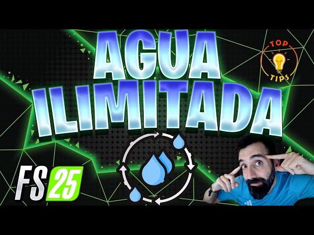 MODS FS25:  ¡AGUA ILIMITADA! 💧 El Mod que Cambia TODO en Farming Simulator 25 🚜