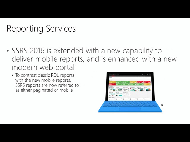 04 SQL Server 2016 -  BI (Business Intelligence)