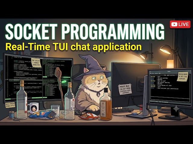 cooked async network programming in C++ | Live Coding