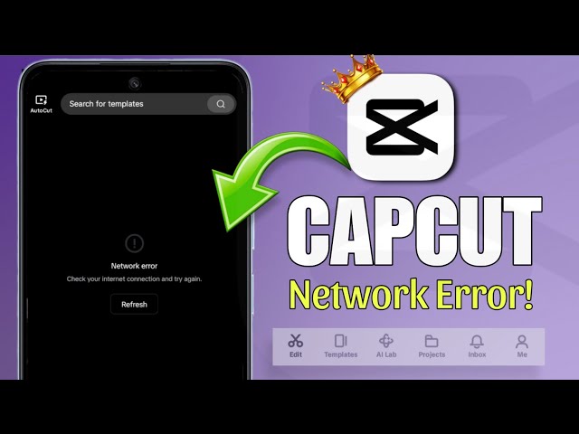 CapCut Pro Network Error Fix 2025 | How to fix CapCut Pro No Internet Problem