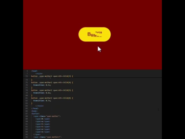 Button Hover Effect That Feels SO Satisfying 🤯 | CSS Animation #shorts#youtubeshorts#coding #animate