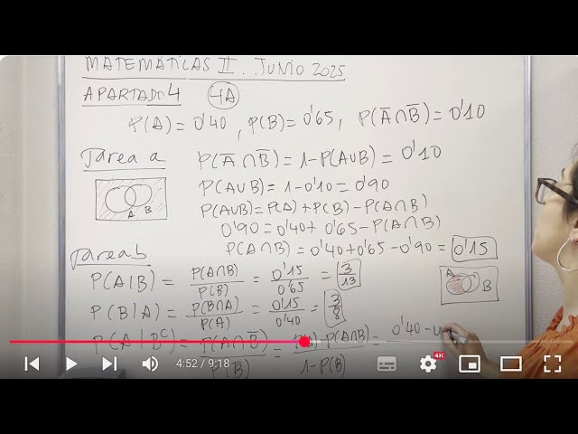 PAU Cantabria Junio 2025. Matemáticas II (Apartado 4/4)