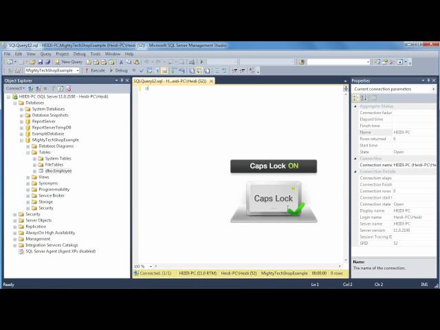 SQL Server:  Insert Data Into Table