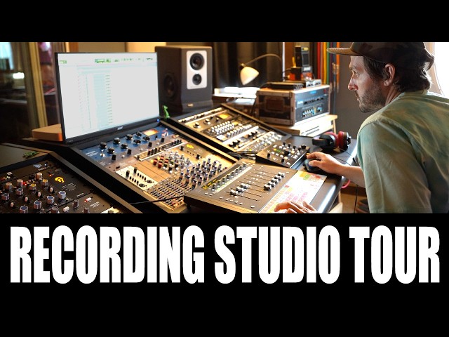 Inside a REAL Working Recording Studio