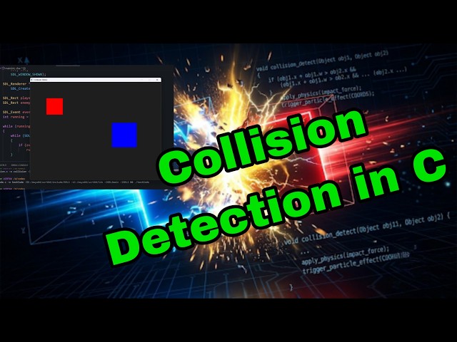 Making Collision Detection From Scratch using C (Bangla)