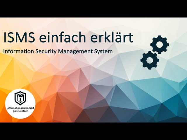 ISMS explained simply | Information Security Management System | Introduction to IT Security
