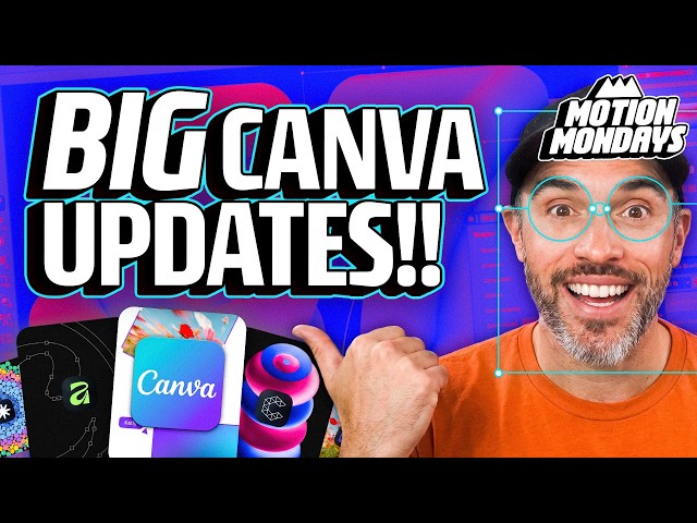 Three NEW After Effects Plugins + Canva Launches ProSuite | Motion Mondays