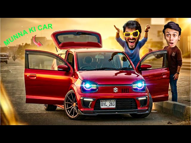 MUNNA'S ALTO MODIFIED🥰 | Mishkat Khan new vlog