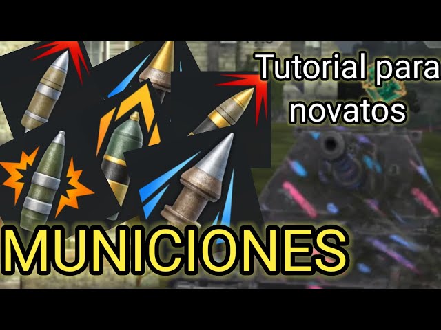 Tutorial de municiones de World of tanks blitz #wotblitz