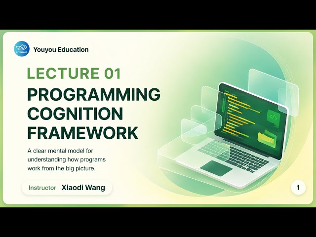 Programming Cognition Framework: How Software Really Works | Lecture 01