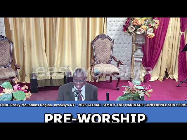 SUNDAY WORSHIP SERVICE