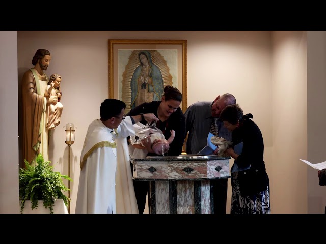 Catholic Baptism Video