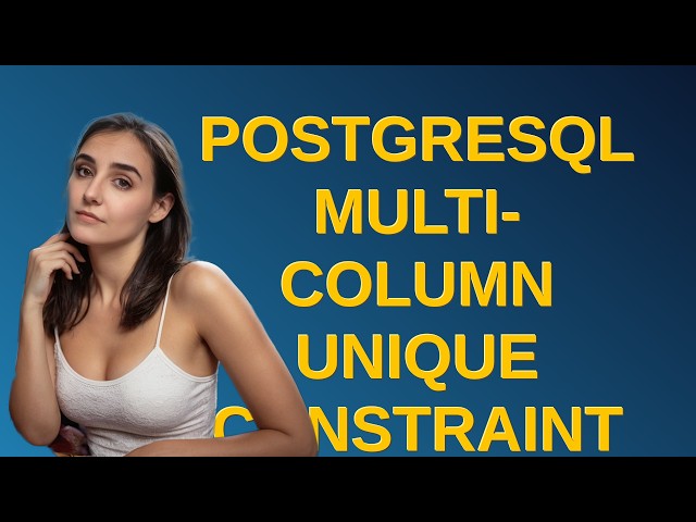 Dba: PostgreSQL multi-column unique constraint and NULL values