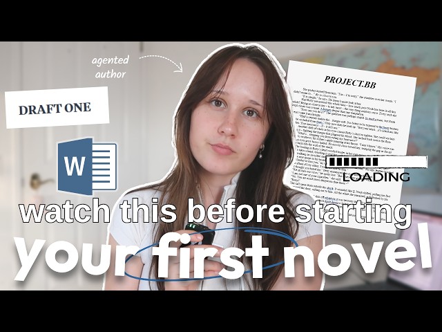 things i wish i knew before starting my first novel 📄✔️ (my 7 best tips) how to write draft 1