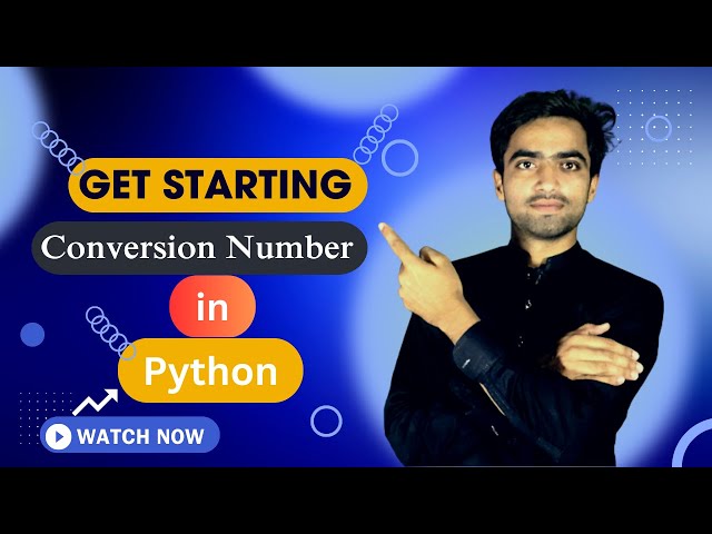 #4 Python Tutorial for Beginners |  Conversion  Number in Python | Code with  Arslan