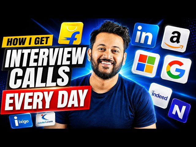 How I Get Interview Calls Every Day from Naukri & LinkedIn