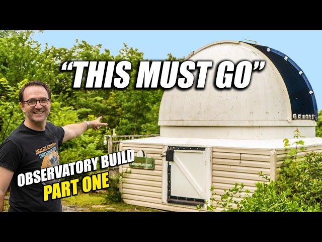 We Bought an OBSERVATORY (But We Have To Move It)