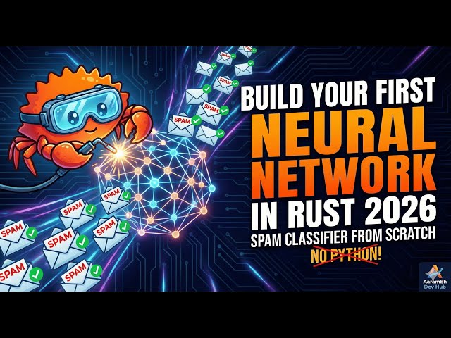Build Your First Neural Network in Rust 2026 - Spam Classifier from Scratch