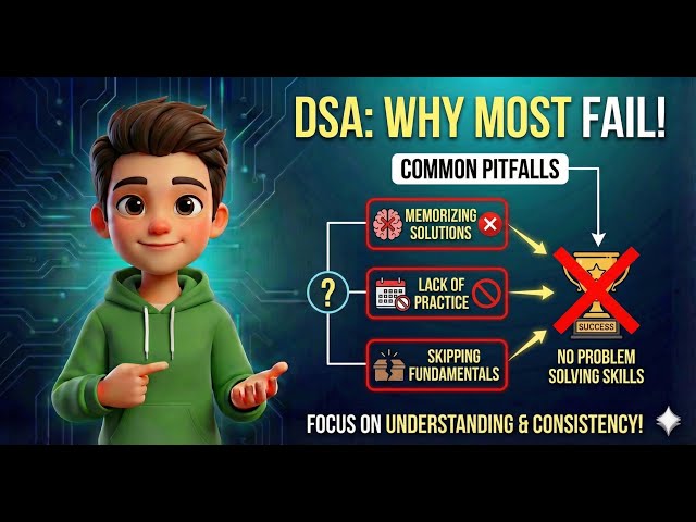 Why Most People Fail at DSA (Even After Watching 100 Videos) | AlgoXploration