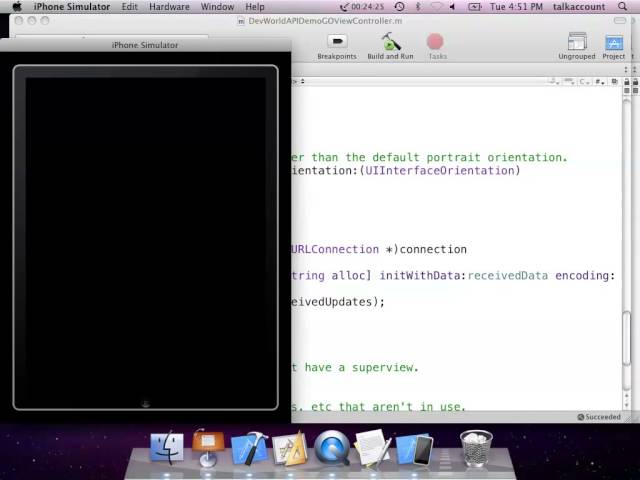 Using Web APIs in iOS Apps (/dev/world/2010)