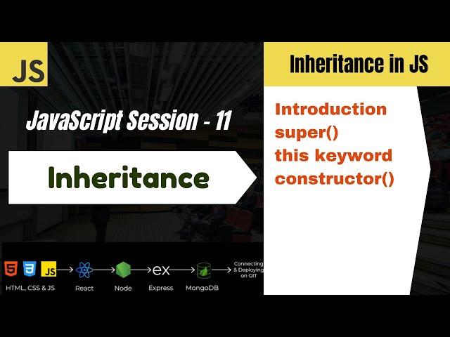 JavaScript Inheritane: Session 11