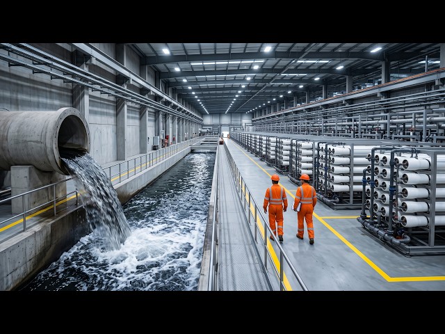 How Billions of Gallons of Wastewater Become Clean Drinking Water | Inside a Massive Recycling Plant