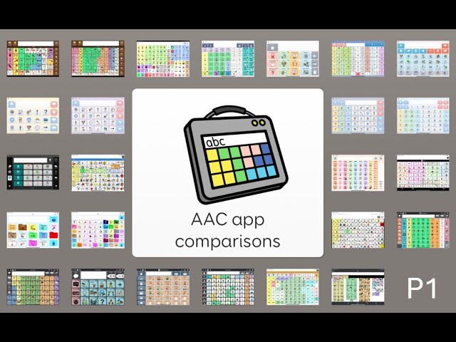 AAC app comparisons - part 1: overview