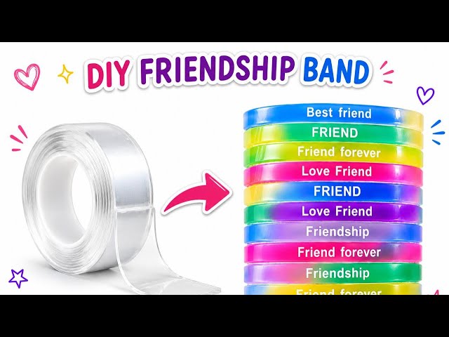 last minute friendship band/last minute friendship band  kaise banaen/friendship band making at home