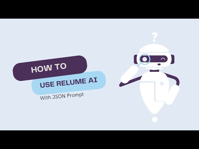 How to use Relume AI with Json prompt to Create a Website 
