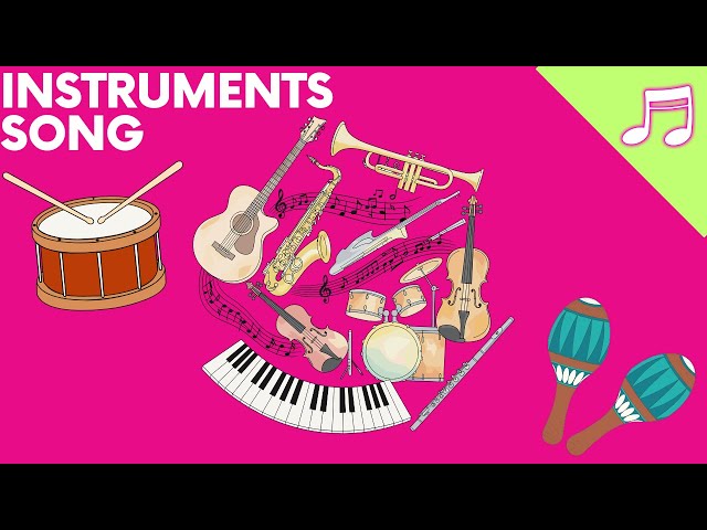 Instruments Song for Kids 🎵 | Learn Musical Instruments (Fun Sing-Along!)