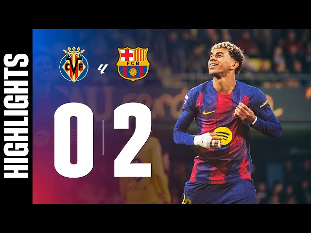 VILLARREAL 0 vs 2 FC BARCELONA | LA LIGA 2025/26 JORNADA 17 🔵🔴