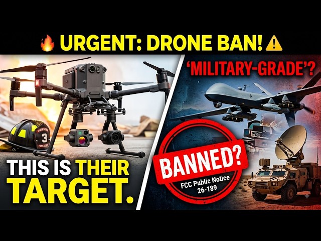 The FCC is Trying to Ban Your Drones (Public Notice 26-189)