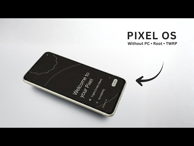 Install Pixel OS on Any Android Phone Without PC (Works on Any Treble Device)