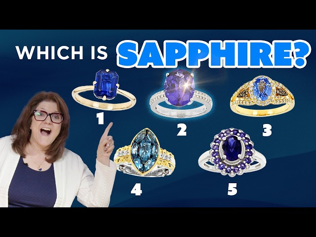 Sapphire vs Aquamarine vs Tanzanite: Don't Get Fooled by These Blue Gems!