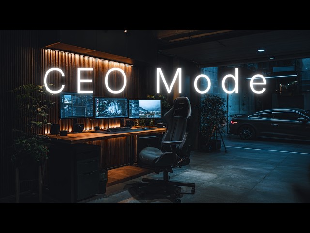 Deep Work Music – CEO Mode | Strategic Clarity, Controlled Thinking & Analytical Sessions